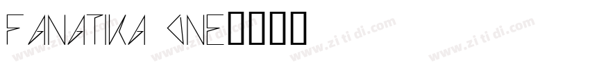 FANATIKA ONE字体转换